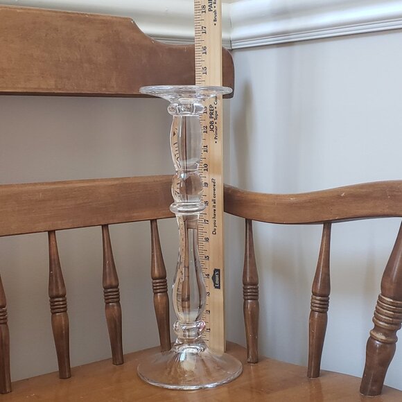 Pottery Barn Tall Glass Candle Holder - Picture 5 of 7